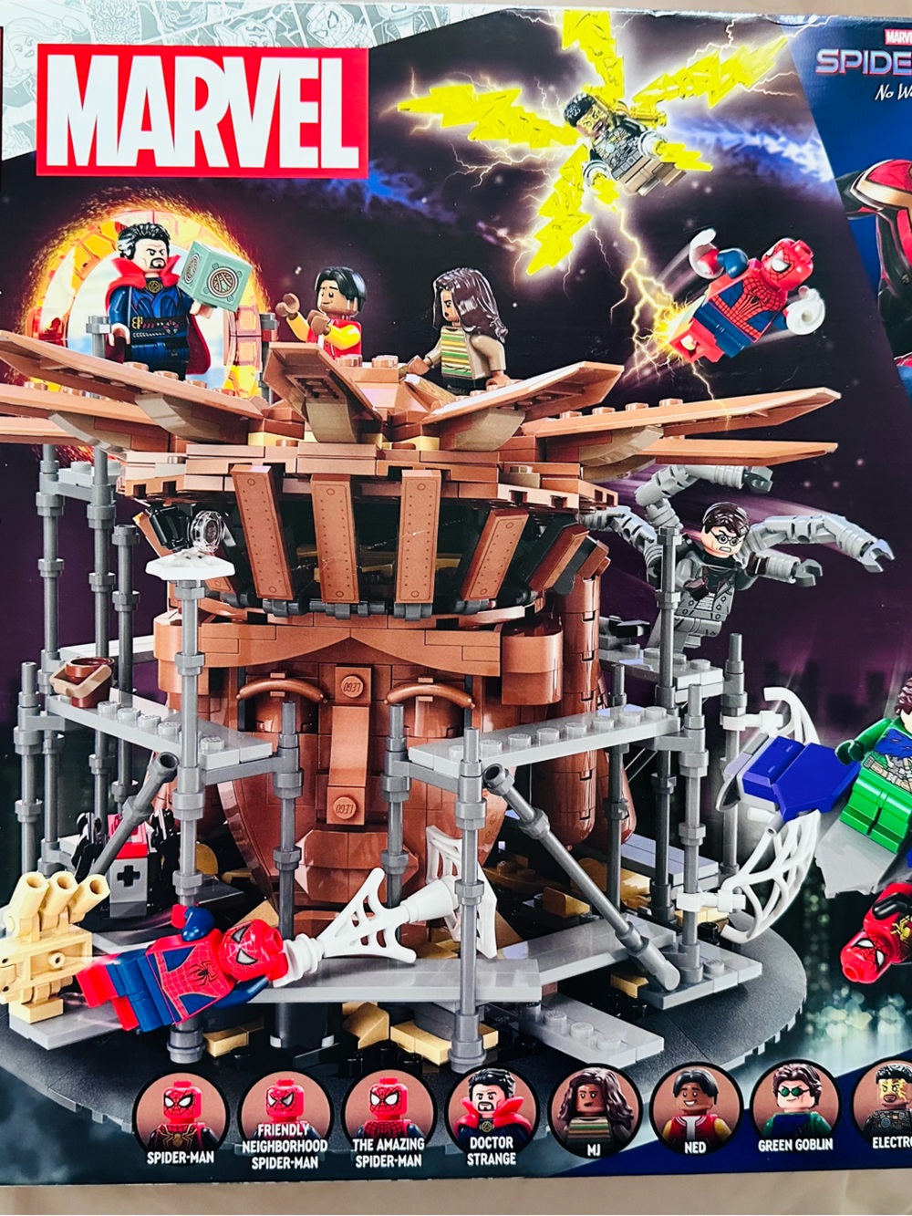 LEGO Marvel Spider-Man Final Battle Playset - Brown, Red, Blue